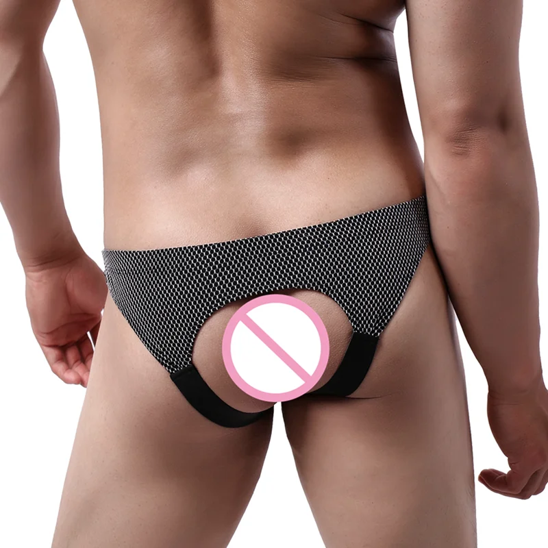 Новинка 2020 модный бренд мужские нейлоновые стринги с открытой спиной u-выпуклые