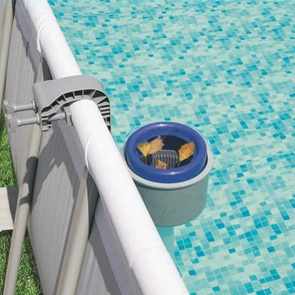 

Wall-mounted Pool Skimmer Surface Separator Pool Cleaner Detachable Design Wear-resistant Pool Cleaning Tool