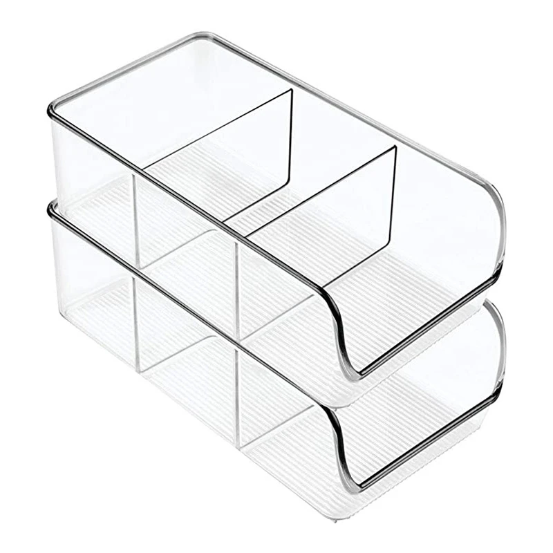 

2Pcs Food Packet Kitchen Storage Organizer - Holds Spice Pouches, Dressing Mixes in Pantry, Cabinets or Countertop