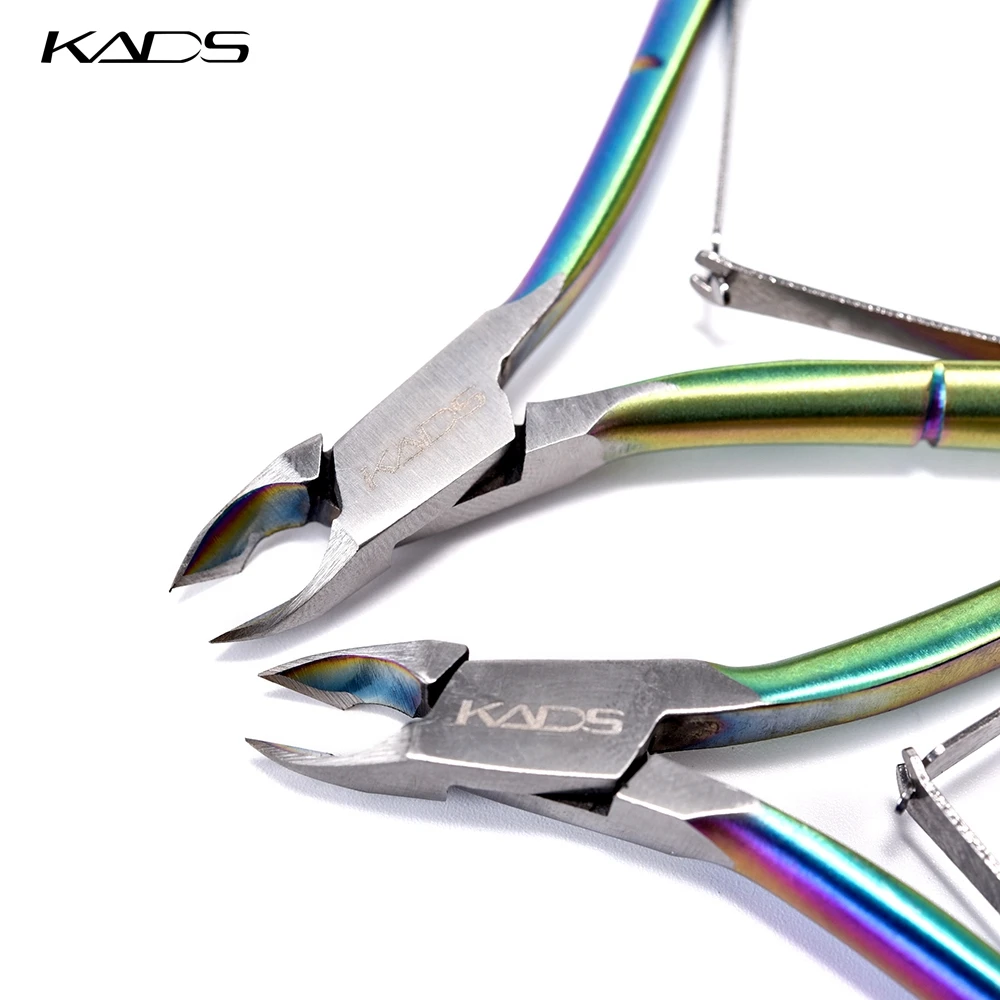 Радужные ножницы для кутикулы удаления нежелательной кожи кусачки ногтей