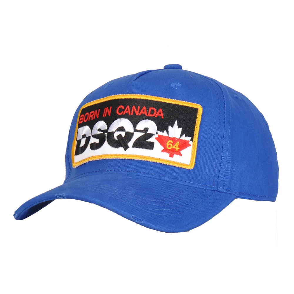 

dsq2 brand hat men Baseball Caps High Quality 100% cotton unisex Adjustable Baseball Caps ICON letter black cap for men