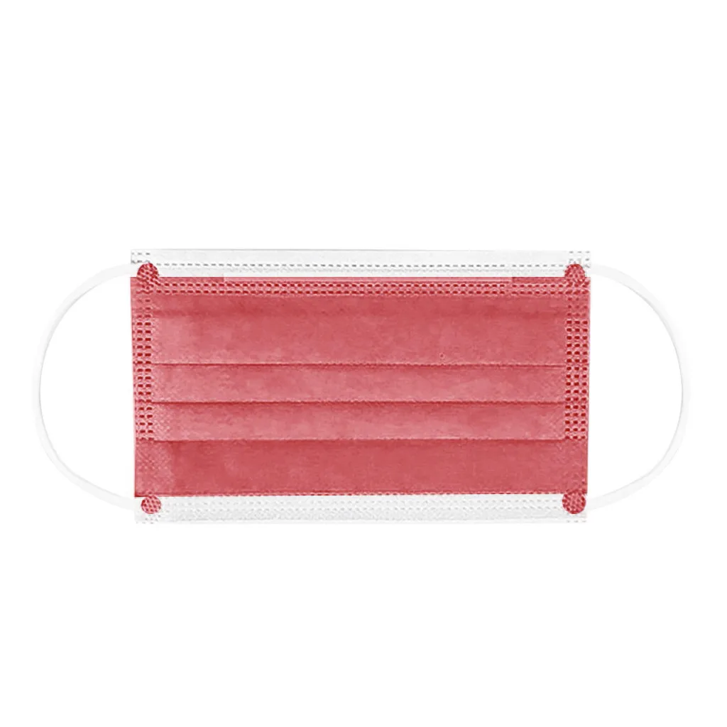 

Headband 50PC Disposable Face Mask Denta Industrial3Ply Ear Loop mscara # mascarillas Face masks