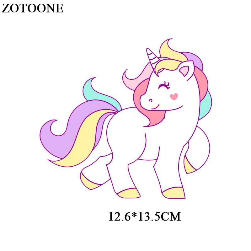 29 ZOTOONE, железные Мультяшные нашивки в виде животных для детской одежды, аксессуары для самостоятельной сборки, декоративные виниловые пластыри, подарочный набор для тела D - Цвет: 29