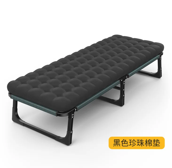 

Home Simple Folding Bed Self-driving Travel Portable Camp Bed Office Lunch Break Beach Bed portable bed beds outdoor bed