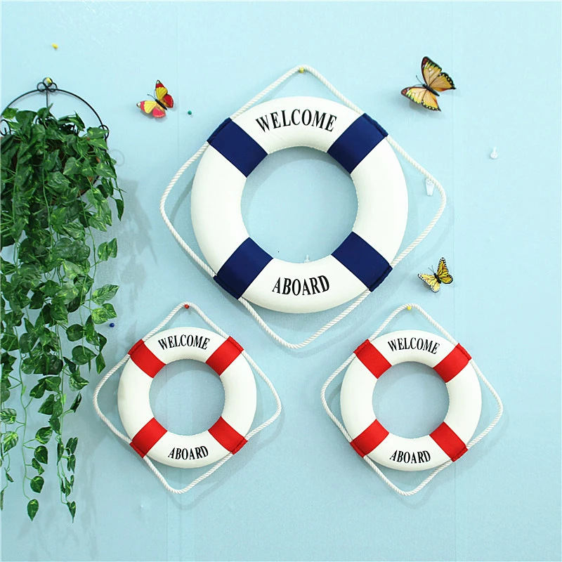 Украшение в стиле Средиземноморского моря спасательный буй плавательный круг