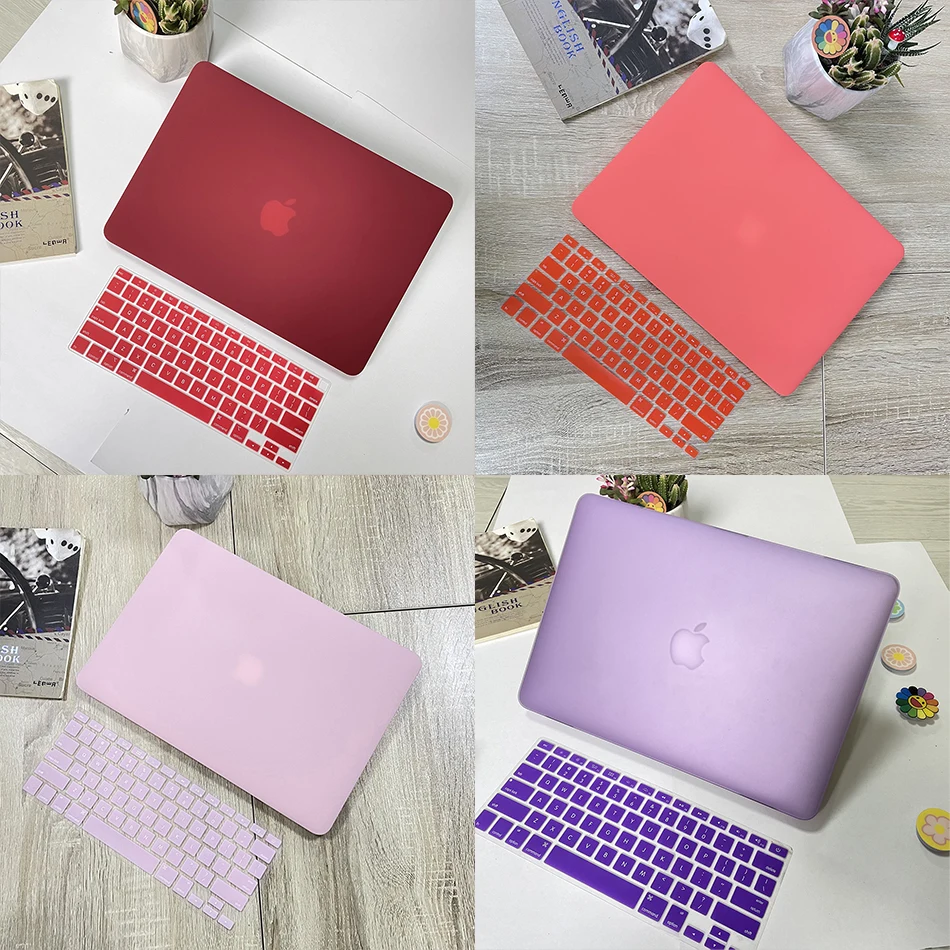 Матовый Жесткий Чехол для ноутбука Apple Macbook Air Pro Retina M1 13 A2179 A2337 A2338 A2289 A2251 чехол MacBook