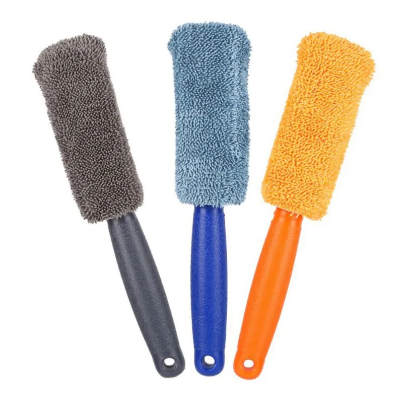 

Car Wheel Brush Window Rims Tire Washing Brush Vehicle Car Wheel Rim Brush Plastic Handle Cleaning Brush Washing Tool