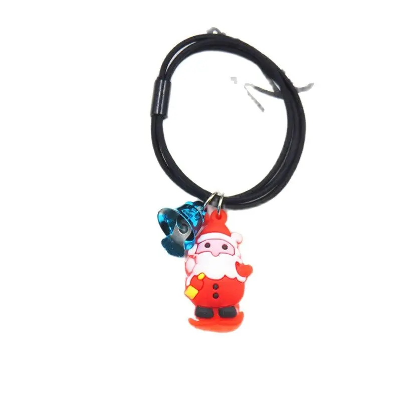 1 шт. креативные рождественские лося колокольчики эластичные резинки для волос