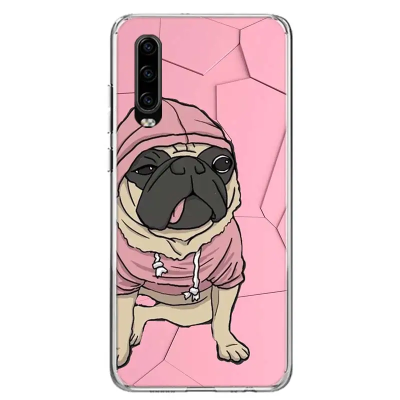 

Cute My Little Pugs Cartoon Phone Case For Huawei P40 P30 P20 10 Mate 10 20 30 Lite Plus Pro P Smart Z + 2019 Popular Coque Cove