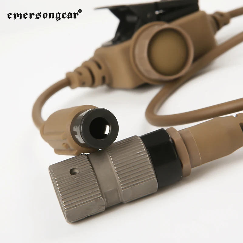 Emersongear тактические FCS RAC Выделенные PTT 6 контактов для TCA TRI PRC-148/152 Airsoft ComTac 3 ach