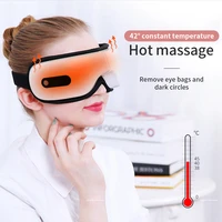 4d smart airbag vibration eye massager bluetooth eye care instrumen hot compress therapy anti wrinkles dark circles and fatigues