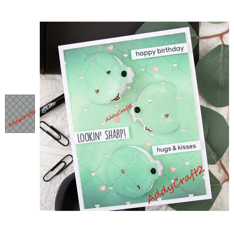 2020 новые металлические Вырубные штампы в горошек фоновая форма для скрапбукинга