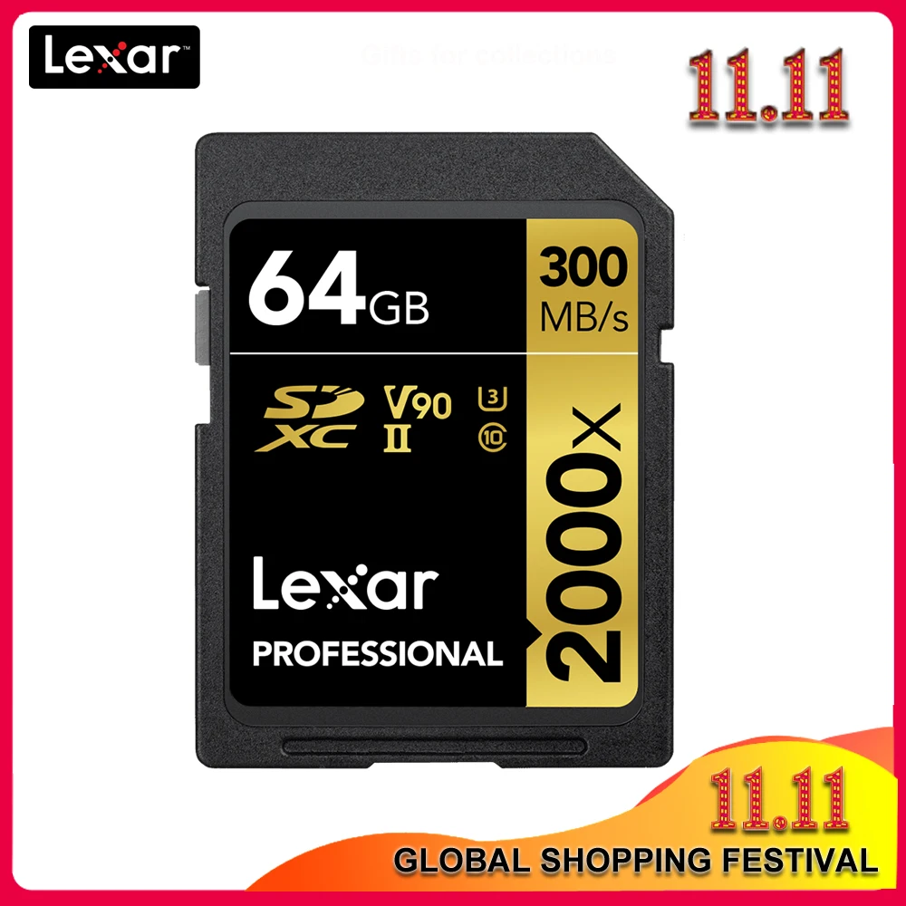 Карта памяти Lexar 300 64 ГБ 32 128 | Компьютеры и офис