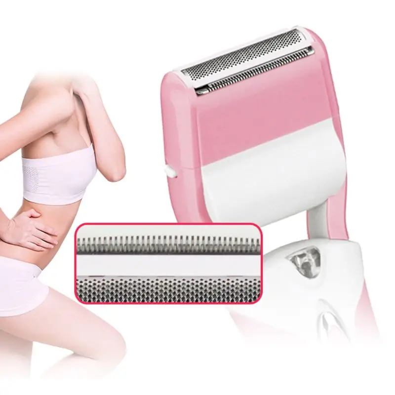 

3 In 1 Electric Epilator Hair Removal Painless Shaving Bikini Trimmer Foot File Pedicure Tools