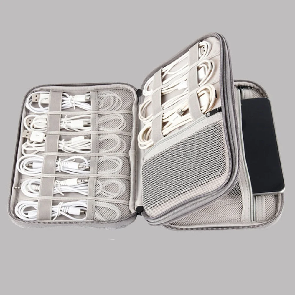 Портативный дорожный цифровой кабель для передачи данных U диск зарядное