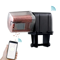 fish tank auto feeder automatic aquarium food feeder remote wifi wireless intelligent control feeders aquarium accessories 170ml