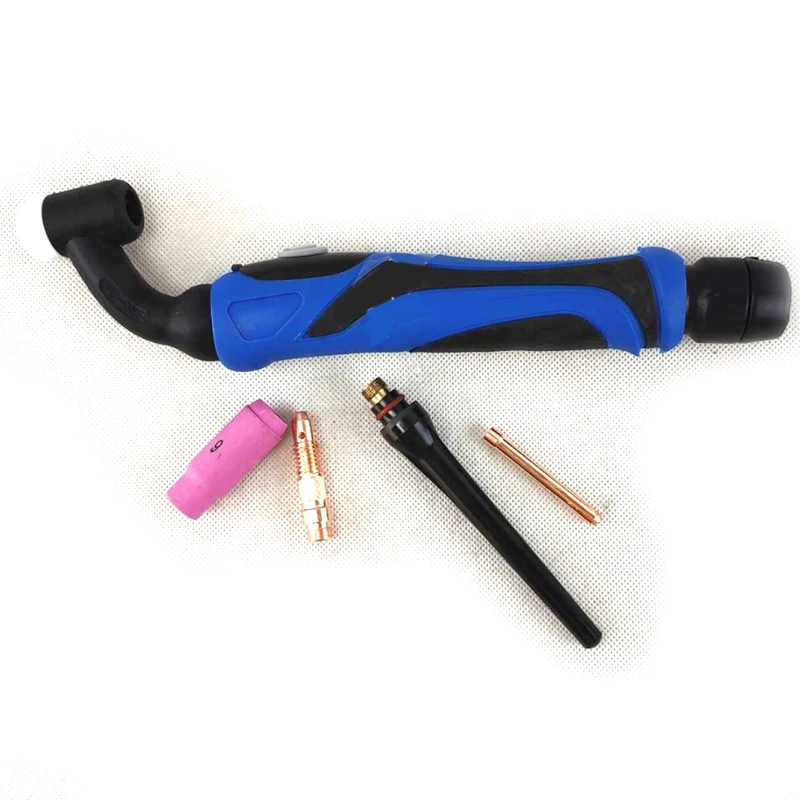 WP-26F TIG фонарь TIG26F аргоновый сварочный WP26 Flex с воздушным охлаждением газ Вольфрам