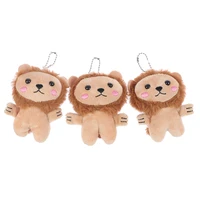 1pcs new little lion stuffed toys doll keychain bag pendant clothing backpack accessories