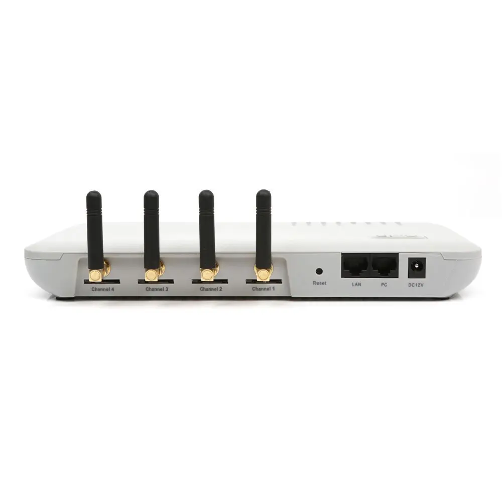 HBUDS диапазона квада GSM 4 шлюз канальный Voip Поддержка VPN и изменить IMEI SMS а также