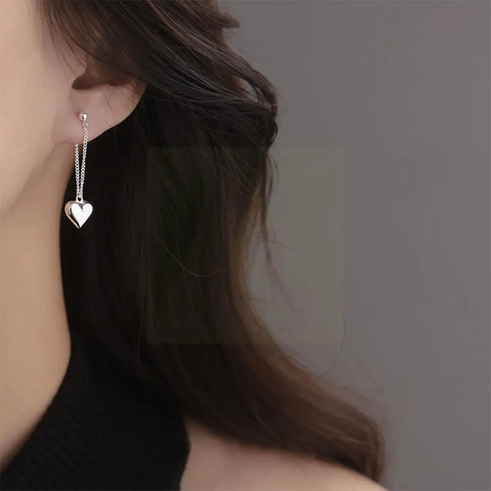 

Women's Chain Pendant Earrings Temperament Korean Personality Versatile Net Small Simple Red Exquisite Earrings Earrings An S5b1