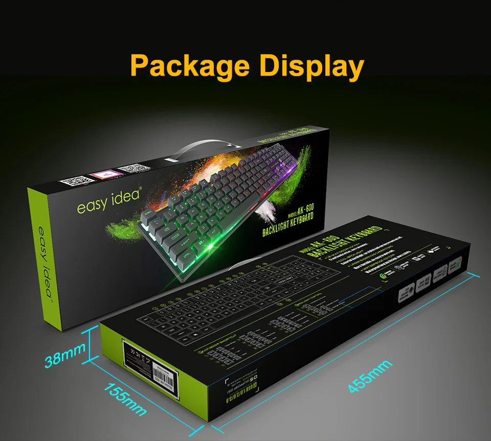 Проводная игровая клавиатура имитация механической клавиатуры 104 keycaps RGB клавиатура с подсветкой Клавиатура с русским шрифтом эргономичная компьютерная клавиатура
