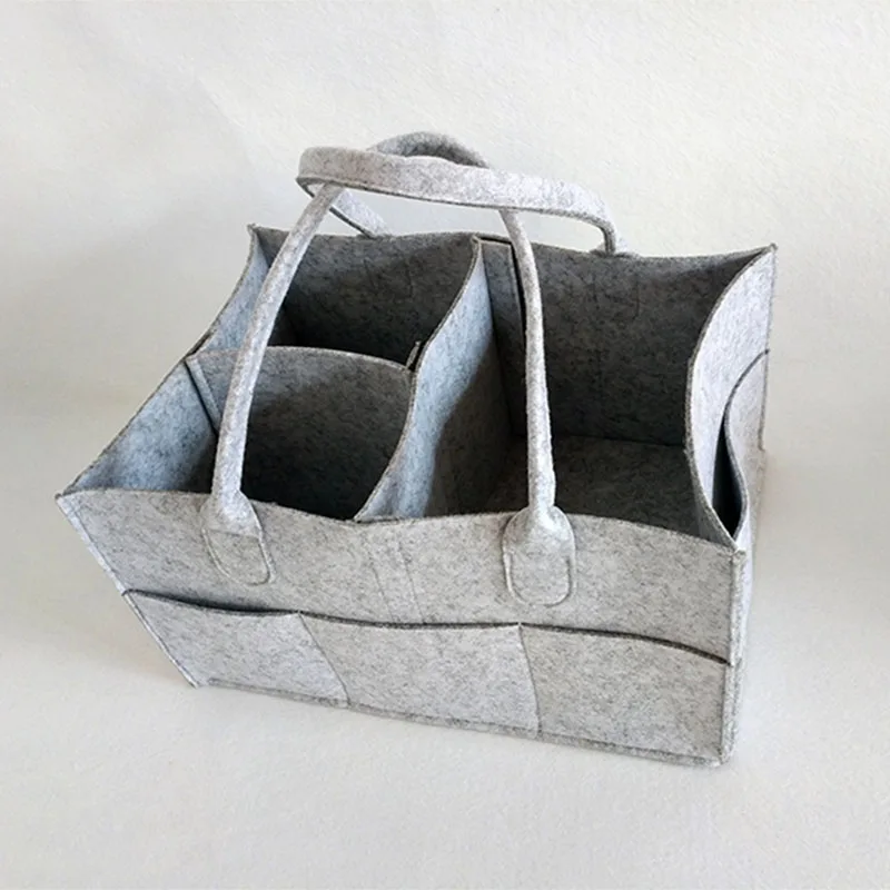 Многофункциональный органайзер для подгузников фетровая сумка детских мамы