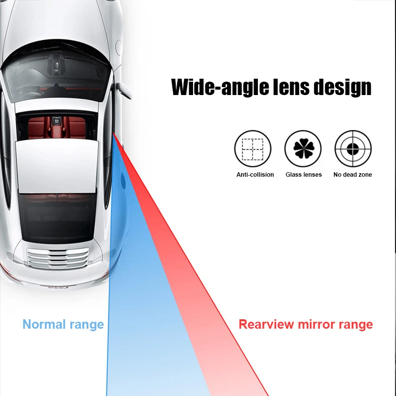 

Car Back Seat Rear Mirror Car Interior Multi-Angles Adjustable Baby Child Rearview Mirror EDF88