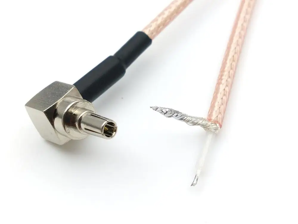 

200pcs lot CRC9 Male Right Angle RG316 Pigtail Cable