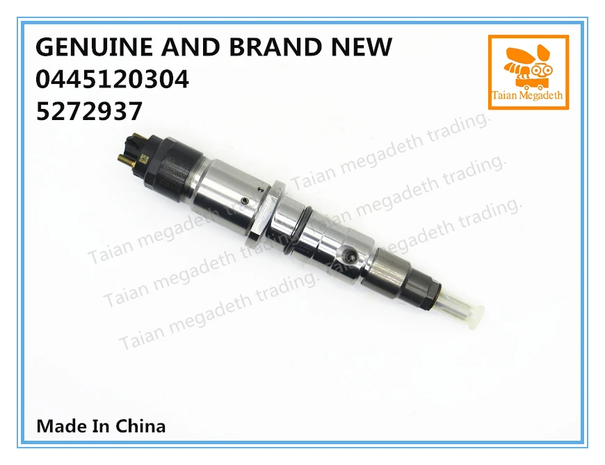 GENUINE AND BRAND NEW DIESEL FUEL COMMON RAIL INJECTOR 0445120304 5272937 5283275 | Автомобили и мотоциклы