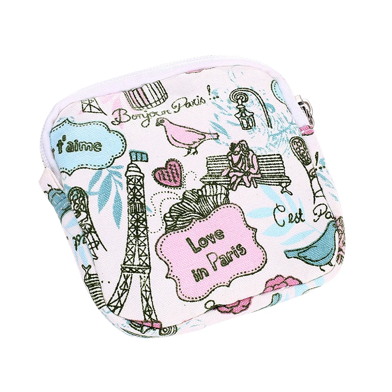 Сумка для хранения гигиенических салфеток девочек сумка сумочка монет