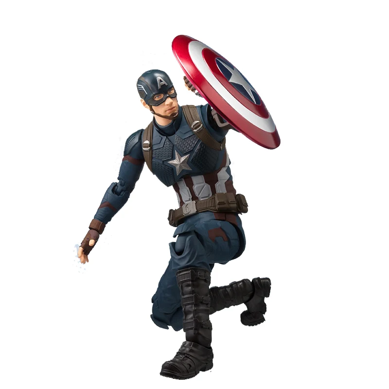 15 см Disney Marvel Мстители Капитан Америка Стивен Роджерс фигурку модель игрушки для
