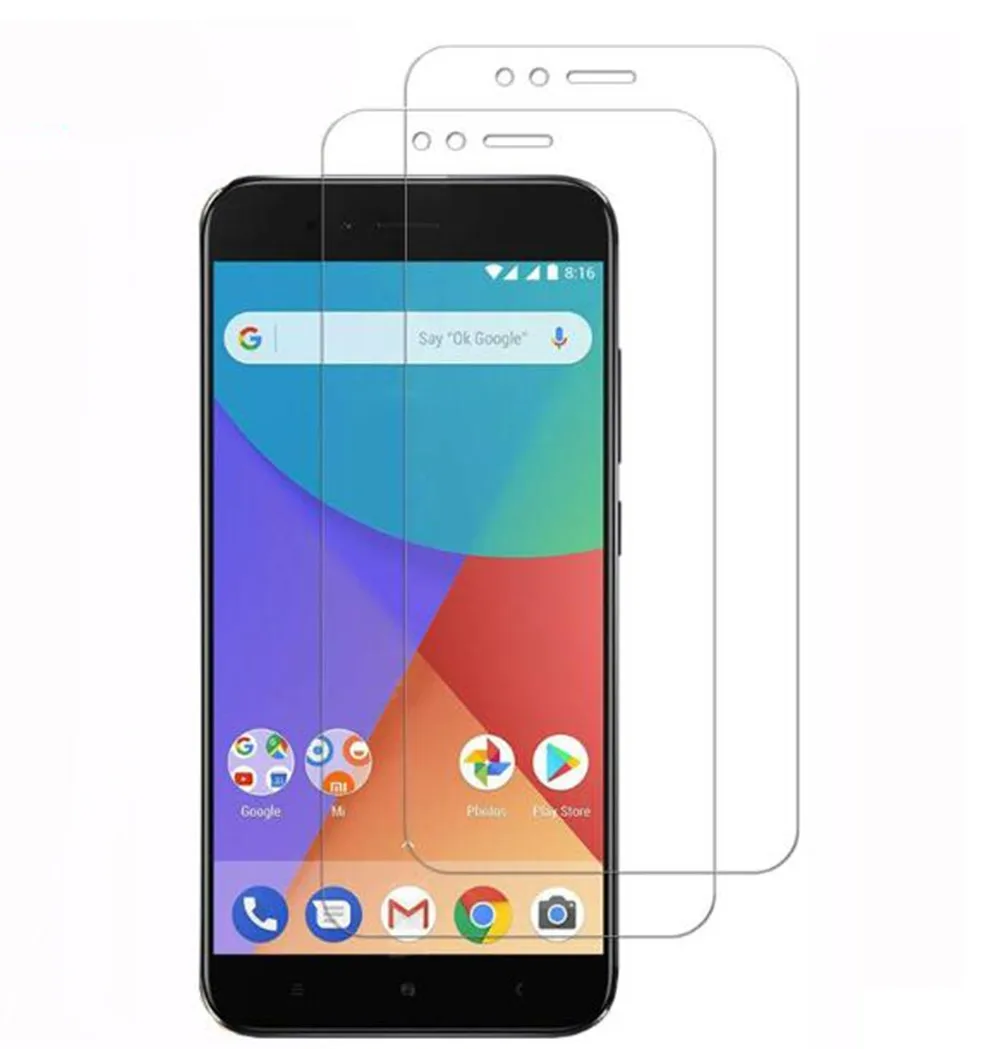 Закаленное стекло для Xiaomi Mi A1 защита экрана 9H 2.5D пленка телефона Защитное 5X Mi5X