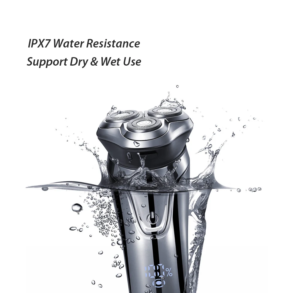 Электробритва ES03 с режимом сухого и влажного бритья для мужчин | Бытовая техника