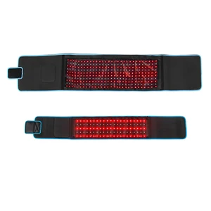 red infrared light therapy belt for pain relief home use flexible wearable wrap deep therapy massager device for waist free global shipping