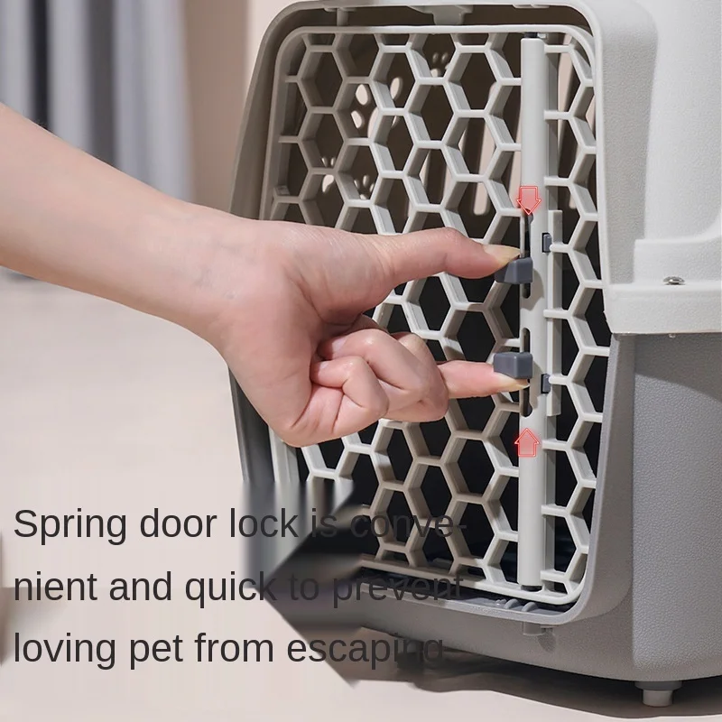 Comprare Capsula Spaziale Portatile Pet Dog Cat Portable Out Spedizione Trasporto Gabbia Trasporto Aereo Flight Case