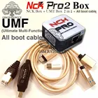 2020 Оригинальный Новый nck pro 2 box  nck pro box (поддержка NCK + UMT BOX 2 в 1) Для Huawei + umf все загрузочные кабели Бесплатная доставка