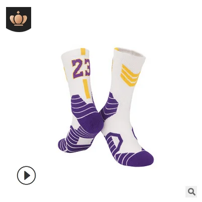 

Harajuku-Adult Kids Non-slip Basketball Socks, Long Tube Sock With Thick Towel Bottom, Comfortable and Chafing 14.5 USD, 3 Pairs