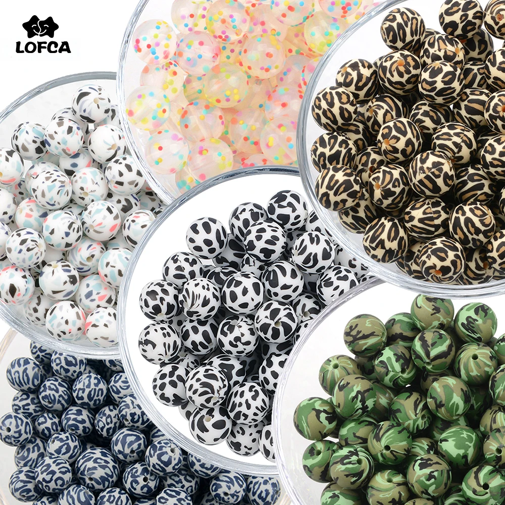 LOFCA 100 шт. краска для галстука леопард терраццо далматин камуфляж силиконовые