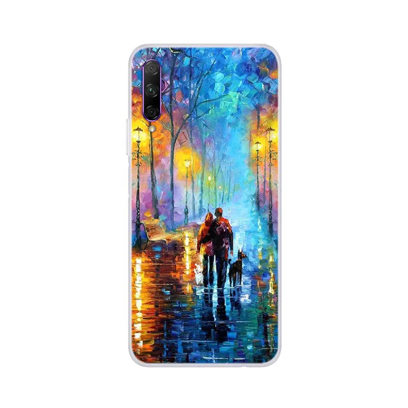 Чехол для Huawei Y8P мягкий силиконовый чехол из ТПУ с рисунком 2020 дюйма телефона AQM-LX1