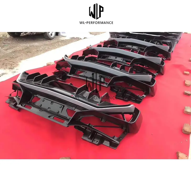 Lp700 до Lp750 Sv стиль стекловолоконного переднего бампера заднего задний спойлер для