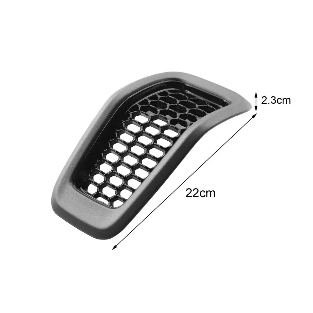 

7Pcs/Set Center Grille High Strength Anti-scratch Grey Bezel Gloss Black Mesh Grill Replacement 68303626AA 68303626AB 68303626AC