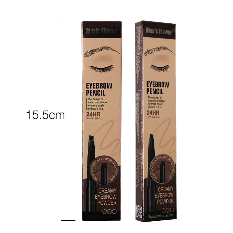 2 в 1 кремовый карандаш для бровей и пудра бровей|Средства роста бровей| |