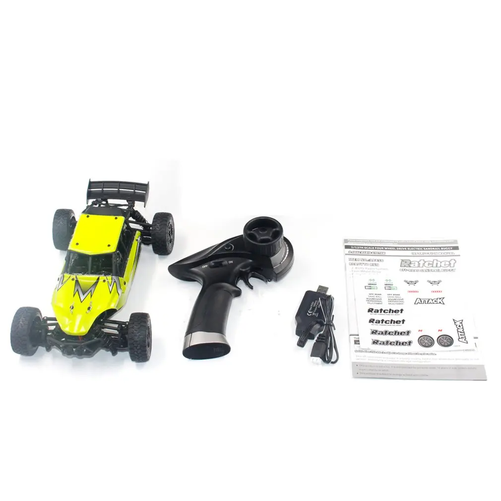 Гоночный автомобиль RC Car18856 1/18 2 4G 4WD 35 км/ч матовый Трещоточный багги