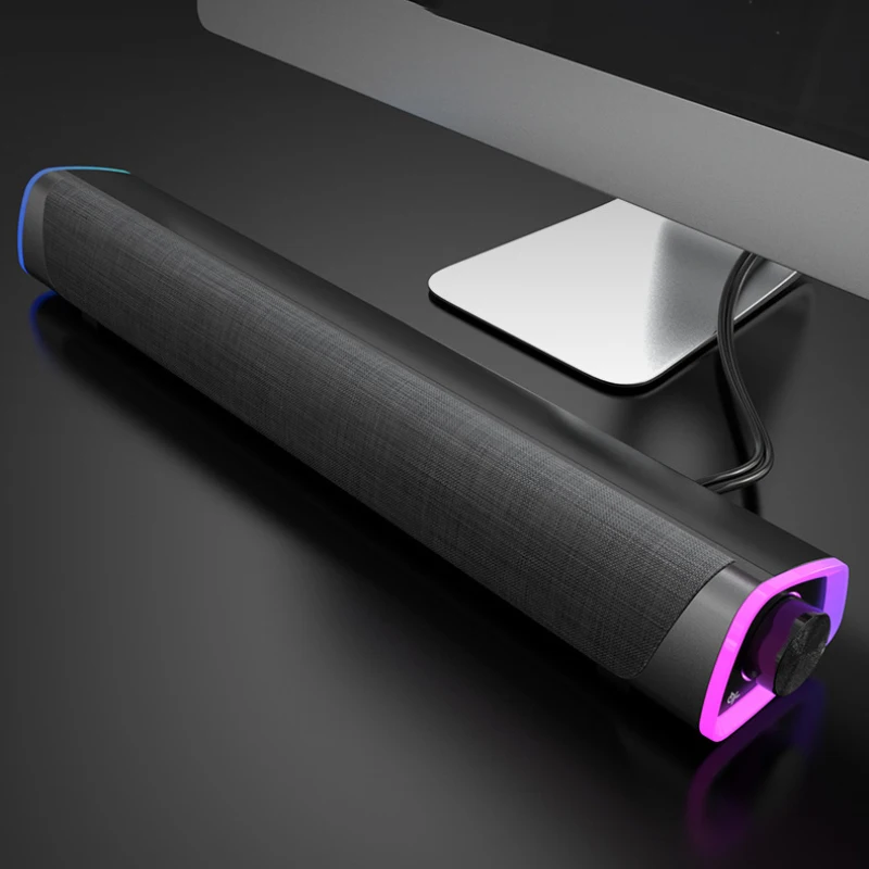 Проводная компьютерная ТВ-Колонка 4D Surround Soundbar стерео сабвуфер Bluetooth-совместимая