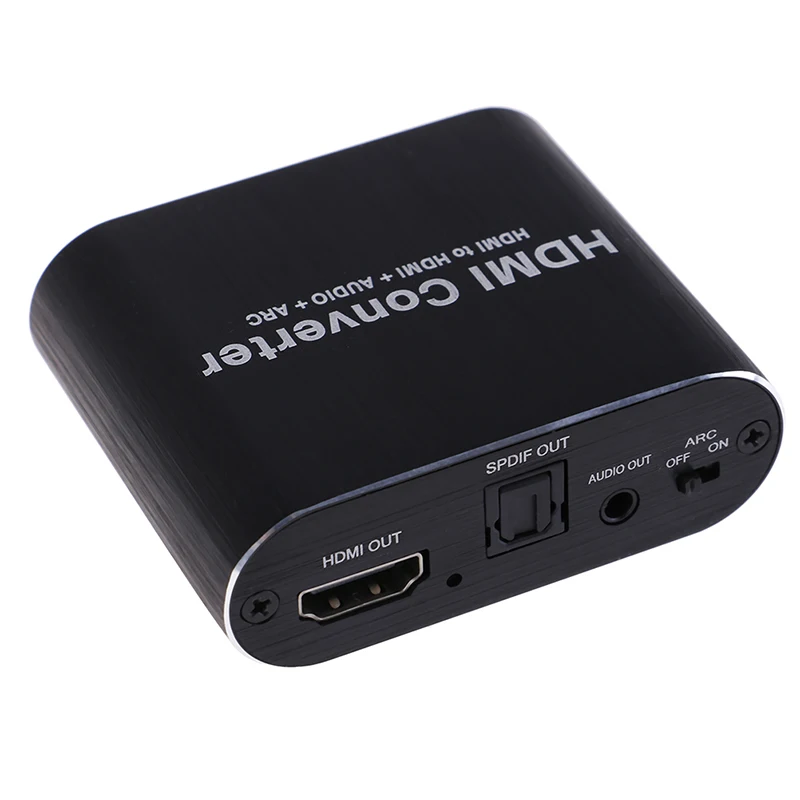 HDMI аудио экстрактор 4K 60 Гц 5 1 ARC в оптический Toslink SPDIF 3 мм стерео конвертер