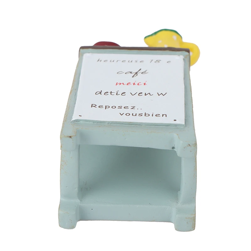 

Hot Selling Resin Coffee Billboard Statue Flowerpot Toy Store Ornaments Props Children's Toys