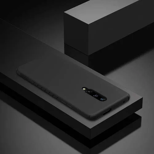 Для OnePlus 7 Pro чехол для телефона Nillkin моющийся прорезиненный ТПУ противоударный защитный чехол для One Plus 7 Pro Чехол Funda - Цвет: Черный