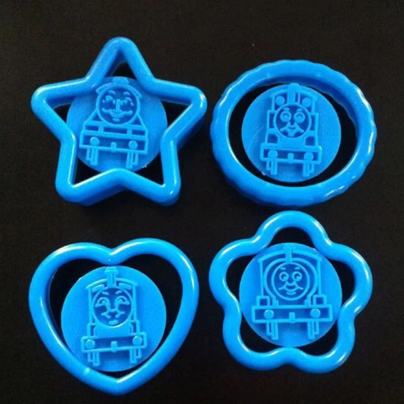 Ветер цветок 4 шт./компл. DIY мультфильм форма для выпечки Бисквитное печенье резак