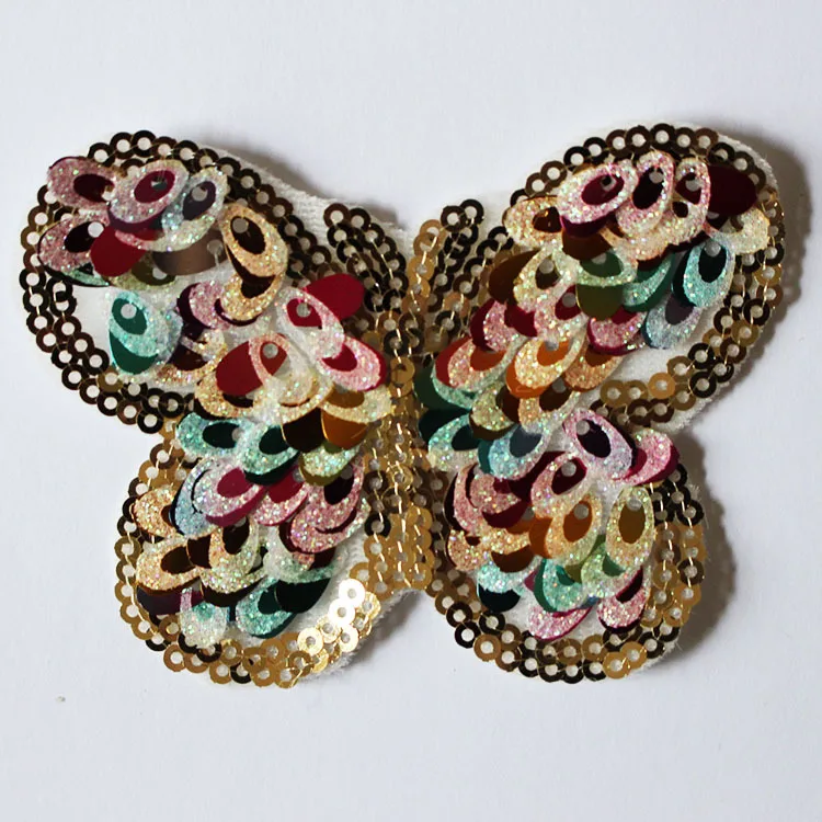 

embroidery sequins cat patches for jackets,ball badges applique PATCH, YXG-499