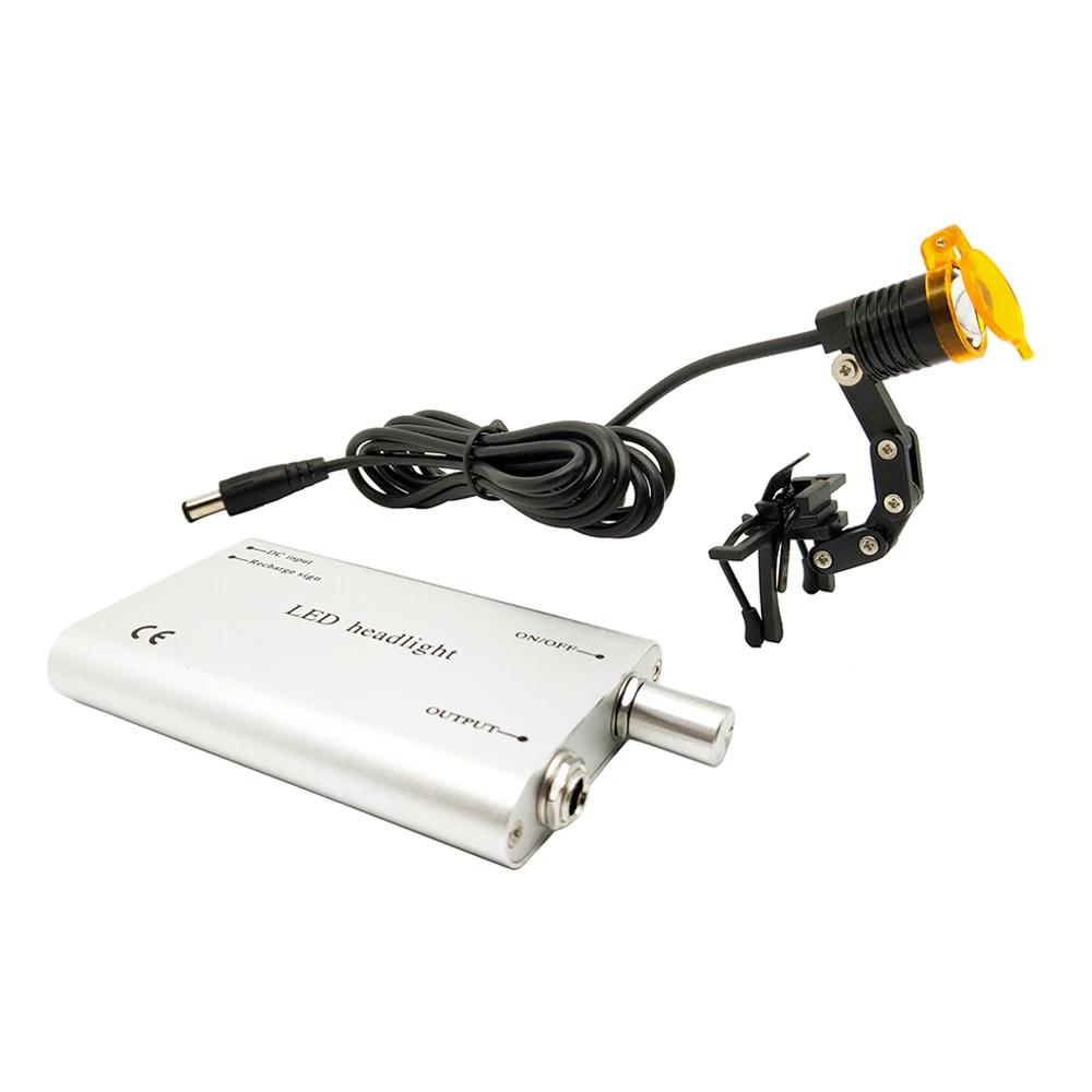 Стоматологическая Светодиодная лампа на клипсе 3 Вт|Лупы| |